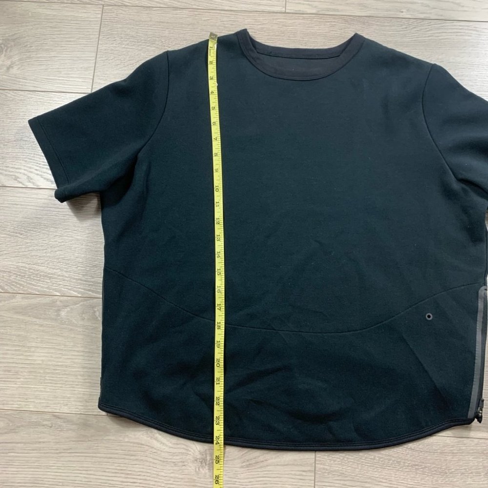 Nike Dry Black Short Sleeve Training Sweater Top - Picture 10 of 11